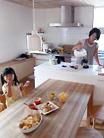 「鶴見　M邸」キッチン